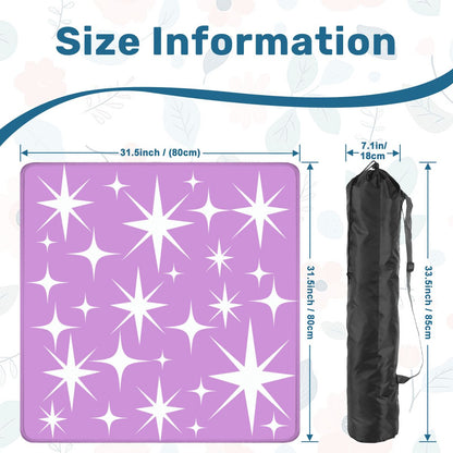 Lush Lavendar Starbrite Mahjong Mat - Splash of Color Co.