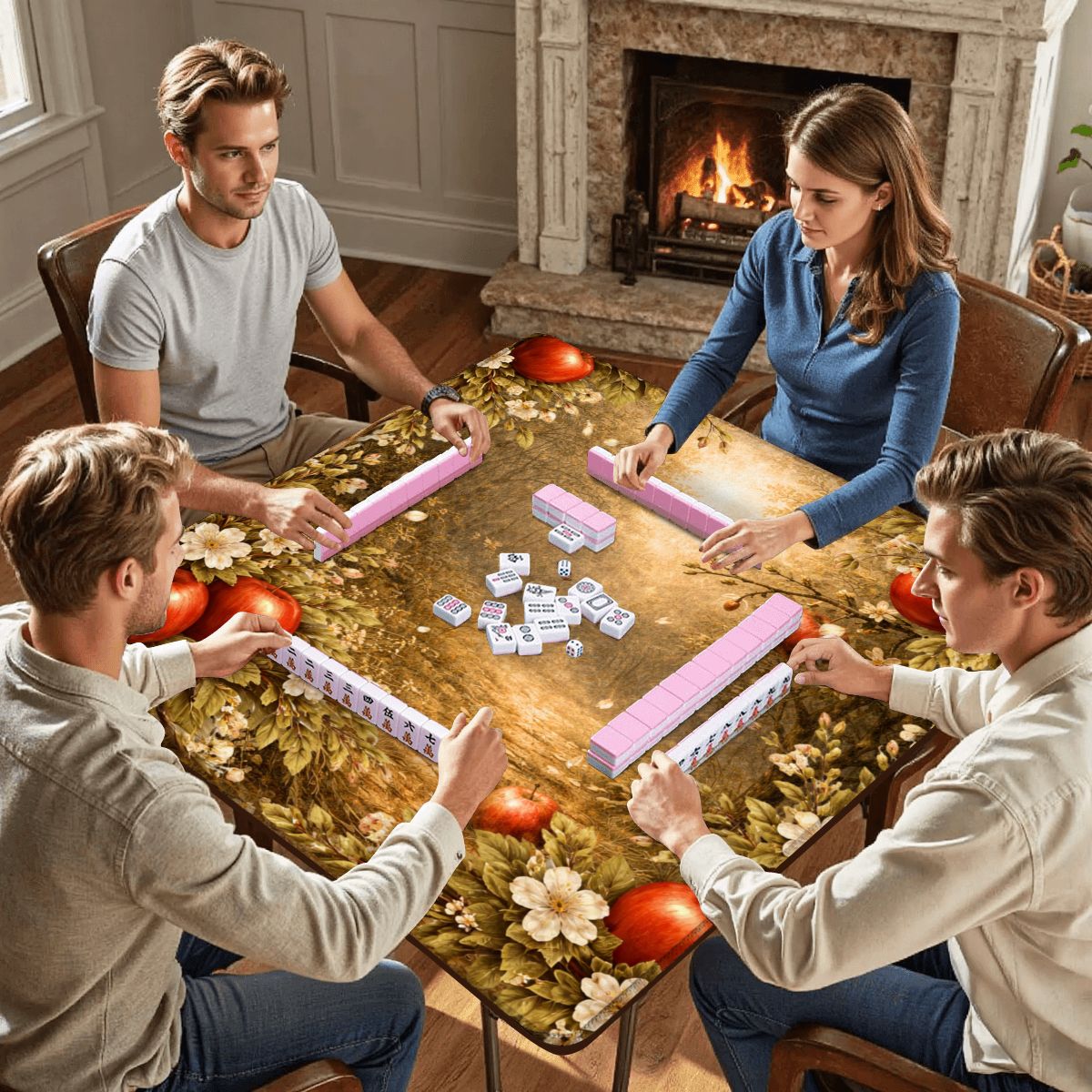 Hamlet's Garden Mahjong Mat - Splash of Color Co.