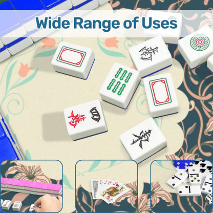 Art Deco Floral Nouveau Design Mahjong Mat - Splash of Color Co.