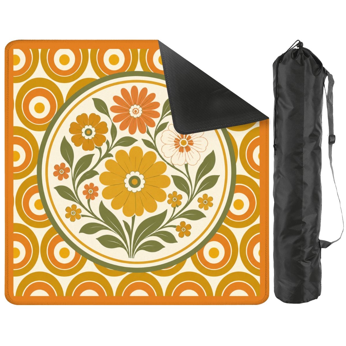 Nostalgic Floral Garden Party Mahjong Mat