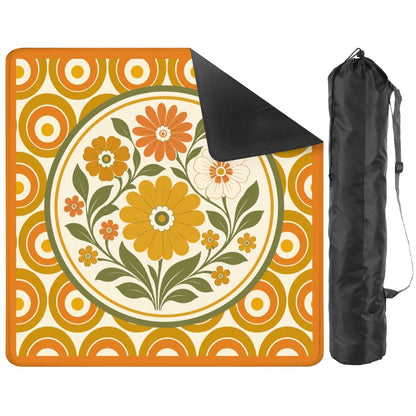 Nostalgic Floral Garden Party Mahjong Mat