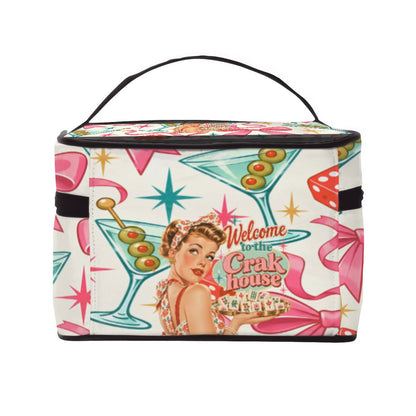 Welcome To The Crak House Nostalgic Portable Mahjong Tile Bag