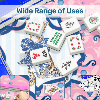 The Charleston Cheetah Mahjong Mat - Splash of Color Co.