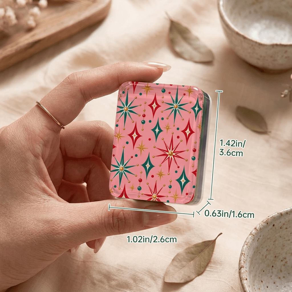 Modtastic Starburst 4 Layer American Mahjong Tiles Blue Green And Carry Case - Splash Of Mahj And Color Co.