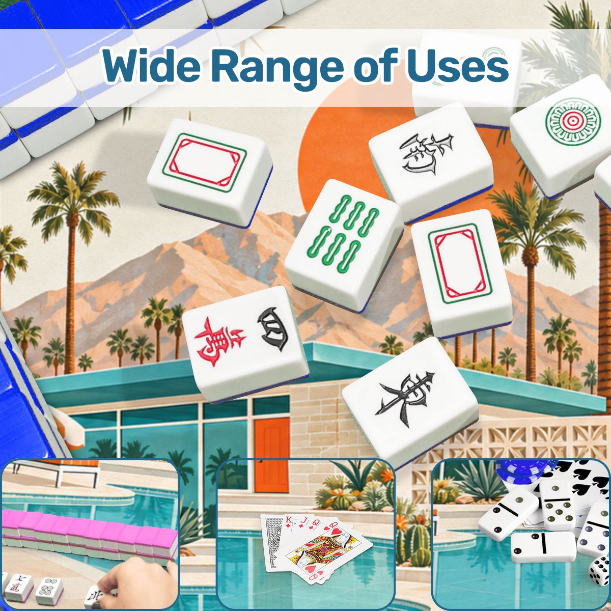 The Modtastic Palms Resort Mahjong Mat