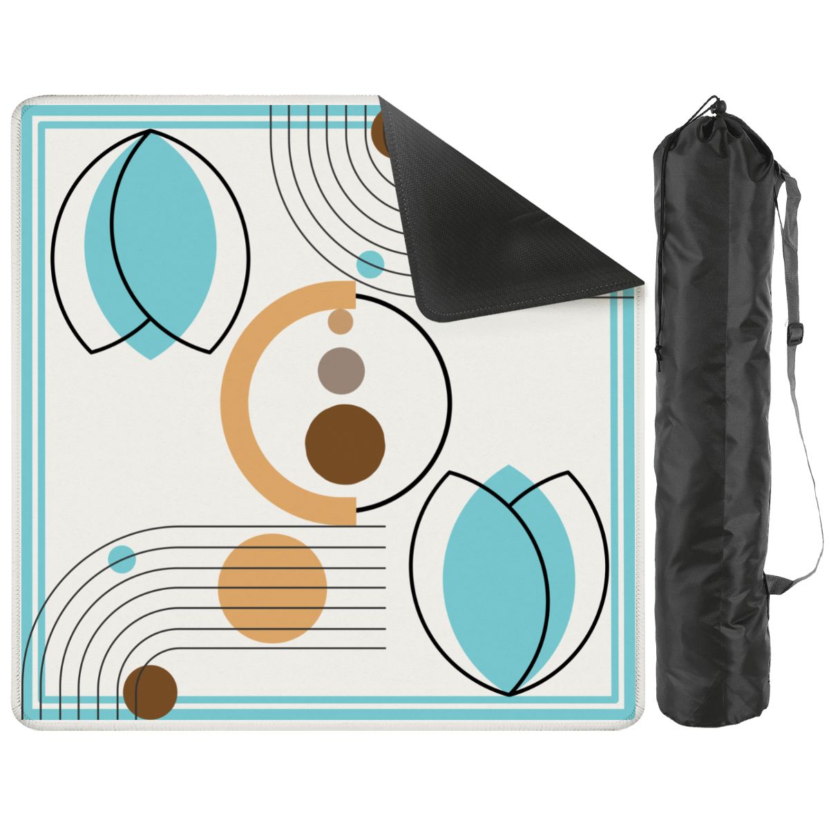 Cloud Dancer Modern Purist Mahjong Mat - Splash of Color Co.