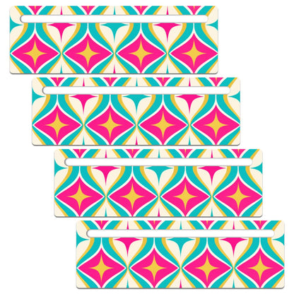Modtastic Hot Pink And Aqua Mahjong Line Reader 4 Pack