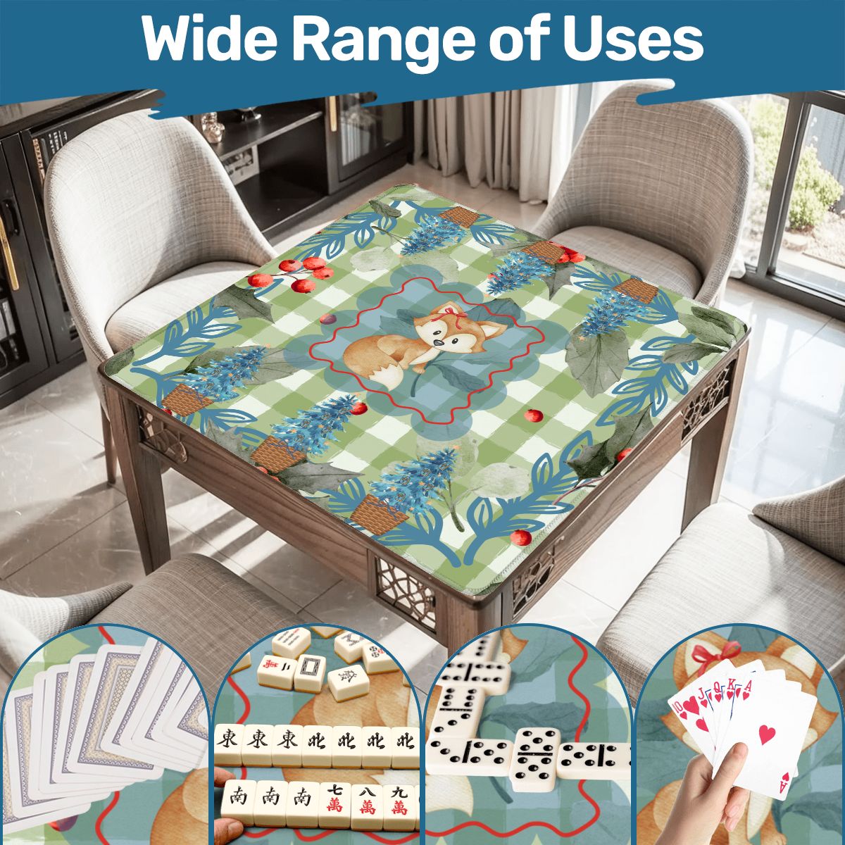 Foxie Moxie Woodland Holiday Winter Mahjong