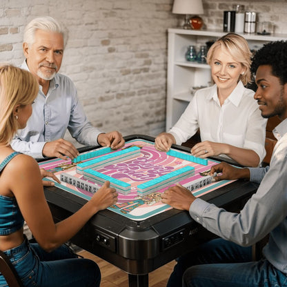 Child Of The 60's Mahjong Mat - Splash of Color Co.