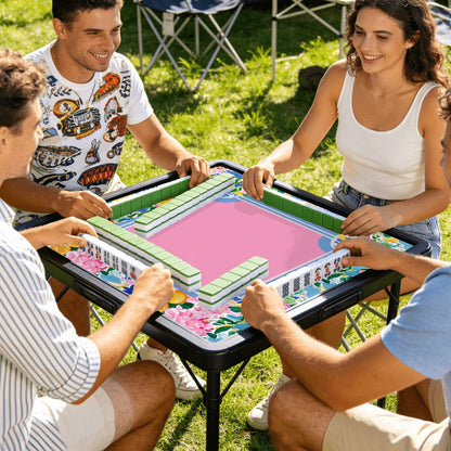 Floral Chinoiserie Sunny Side Mini Mahjong Mat - Splash of Color Co.