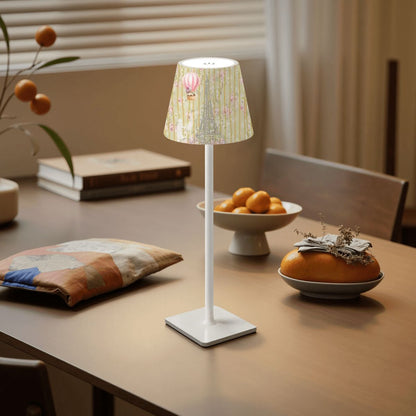 The French Connection Mahjong LED Cordless Table Lamp - Splash of Color Co.