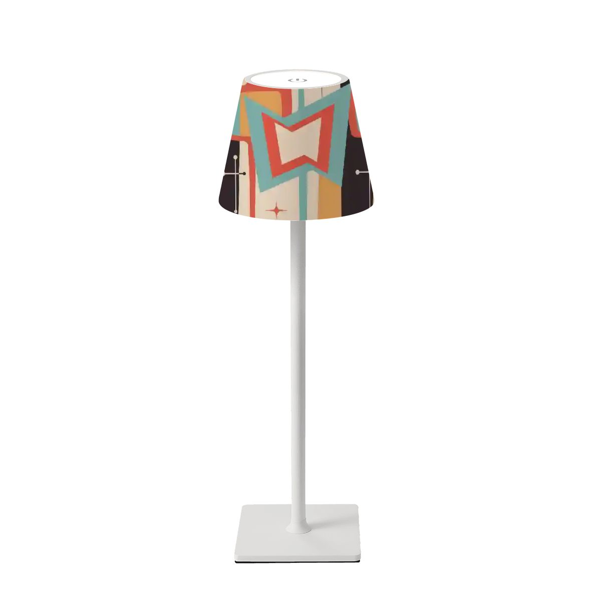 Mod Squad Modern Mahjong LED Cordless Table Lamp - Splash of Color Co.