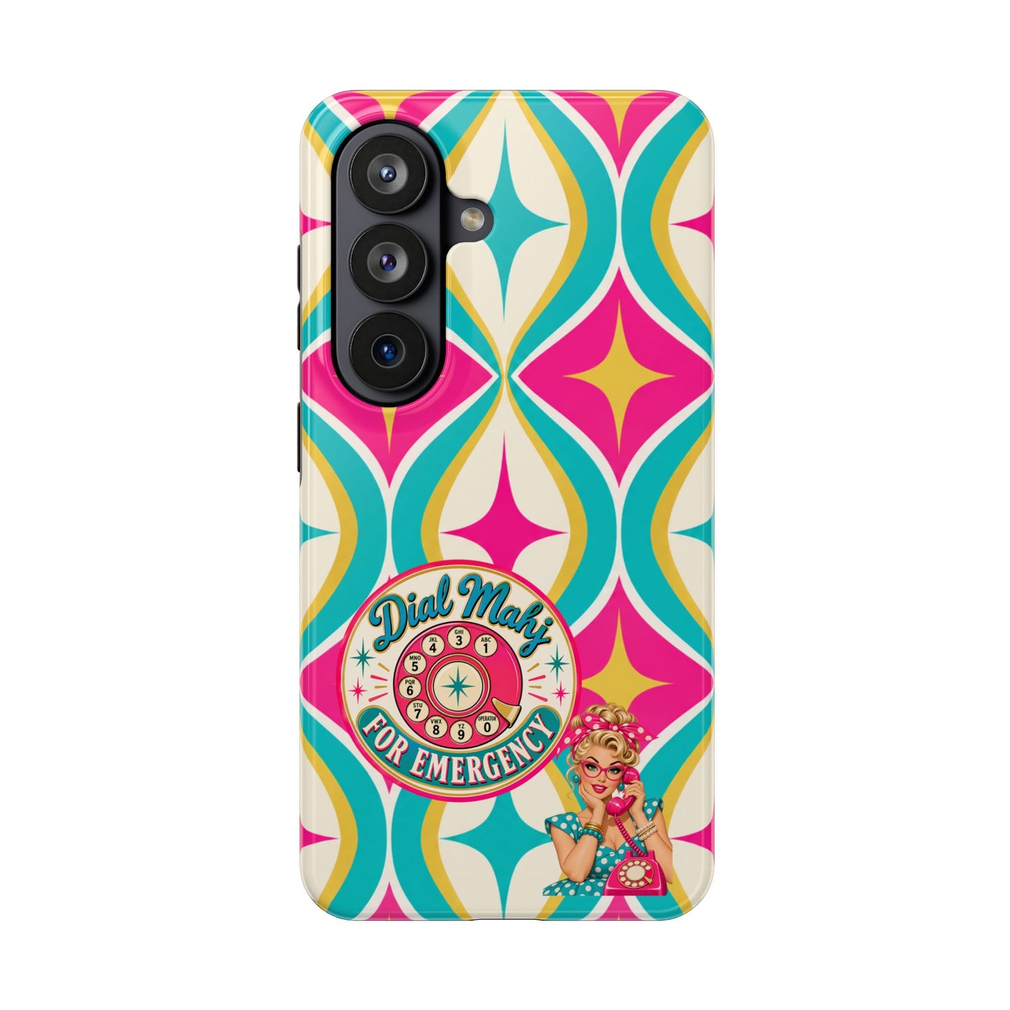 Dial Mahj For Emergency Modtastic Tough Phone Cases