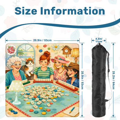 Girls Get Giddy Mini Mahjong Mat - Splash of Color Co.