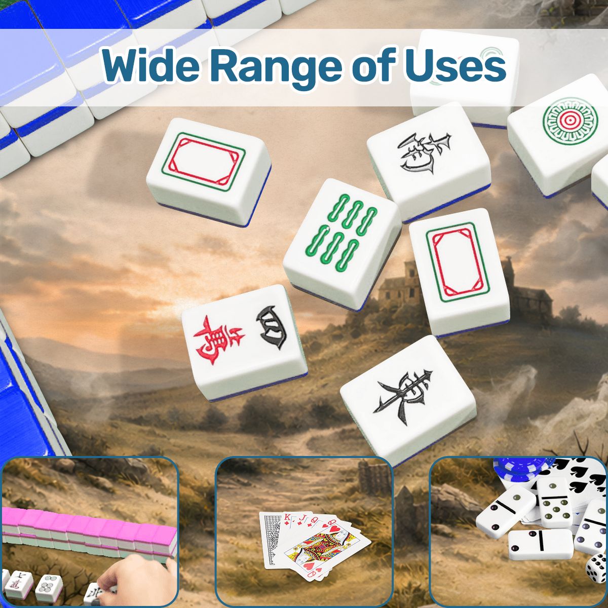 Specters Of The Moors Wuthering Heights Mahjong Mat - Splash of Color Co.