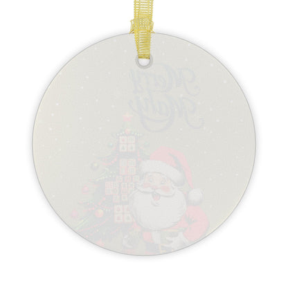 Merry Mahj Mahjong Christmas Nostalgic Santa Mahj Whimsical Tile Tree Holiday Ornament
