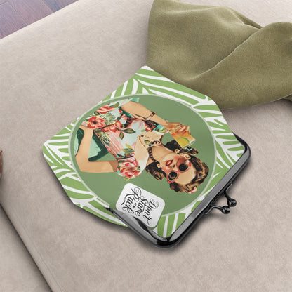 Funny Mahjong Coin Purse, Don't Stare At My Rack Kiss Lock