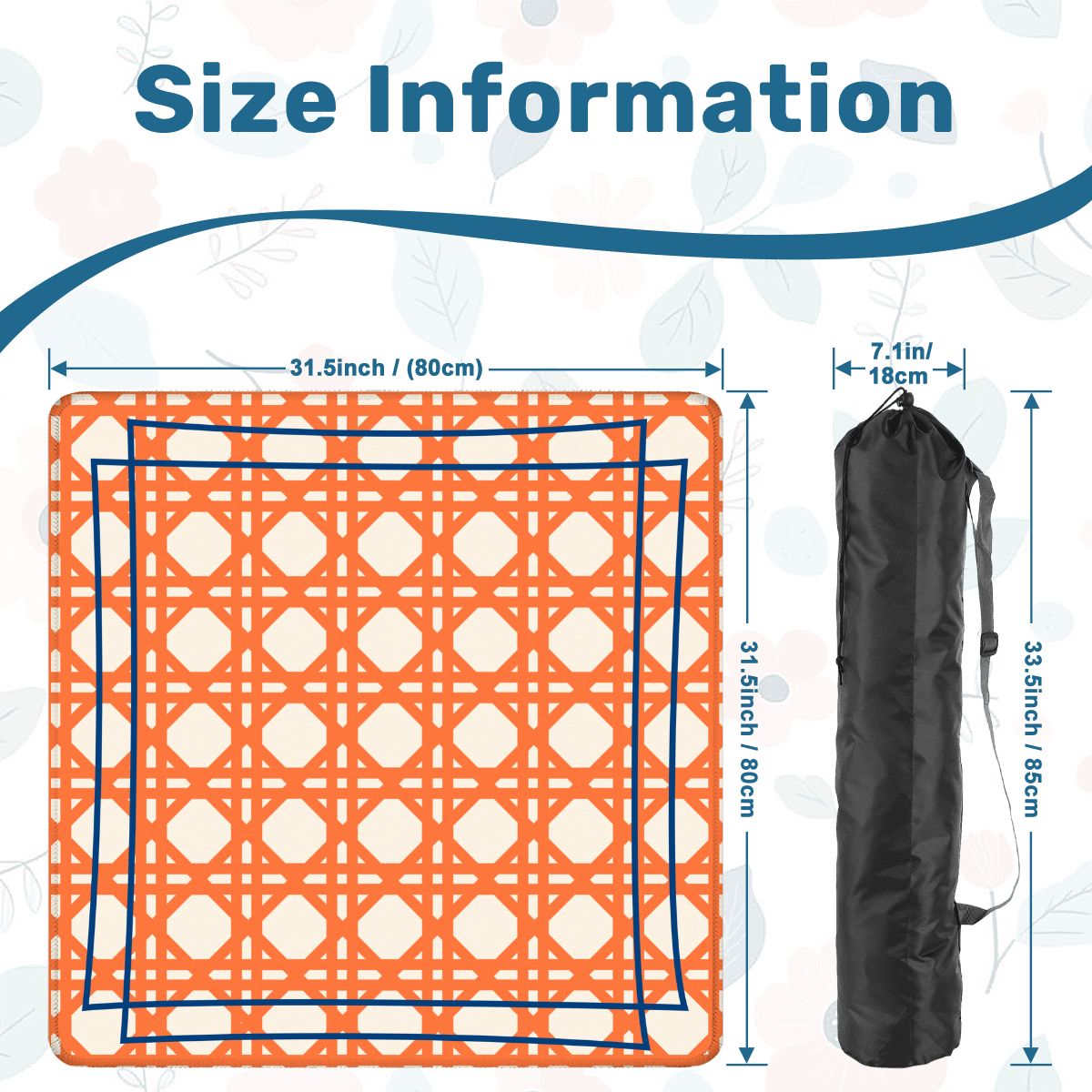 Cane Glow Minimalist Modern Mahjong Mat - Splash of Color Co.