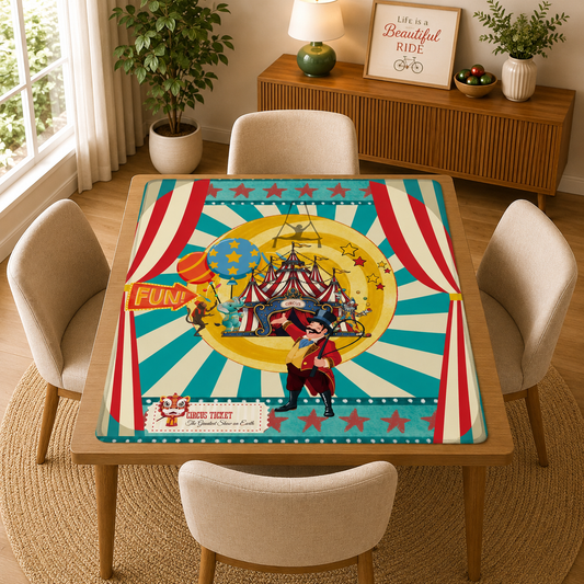 Send In The Clowns Circus Show Mahjong Mat