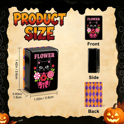 Harlequin Gothic Nights Dessert Halloween Mahjong Tiles With Carry Case - Splash Of Mahj And Color Co.