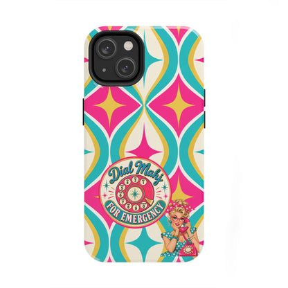 Dial Mahj For Emergency Modtastic Tough Phone Cases