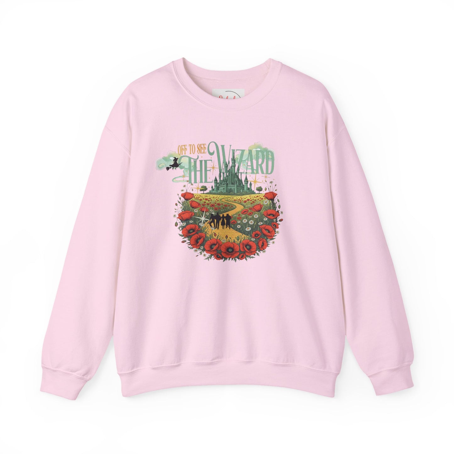 Wizard of Oz Whimsical Magical Crewneck Sweatshirt — Off To See The Wizard - Splash of Color Co.
