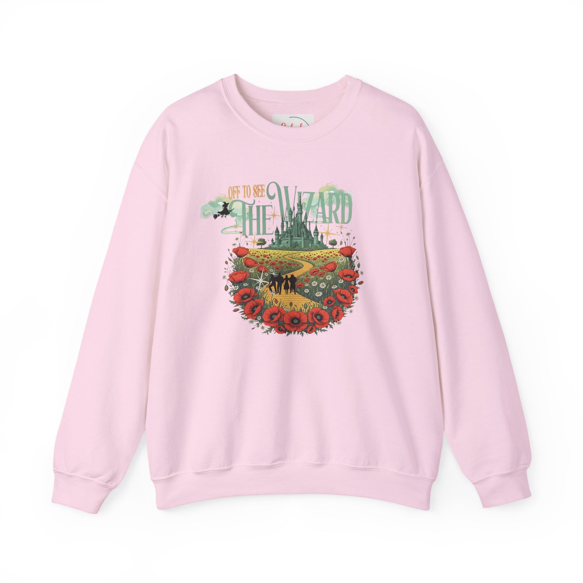 Wizard of Oz Whimsical Magical Crewneck Sweatshirt — Off To See The Wizard - Splash of Color Co.
