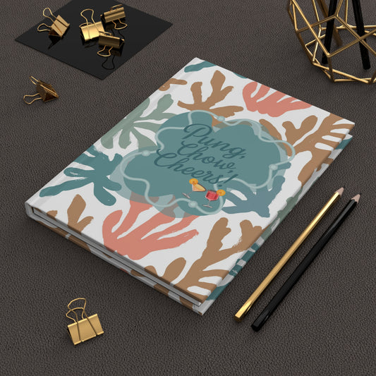 Mahjong Pung Chow Cheers Tropical Coral Reef Cute Notebook