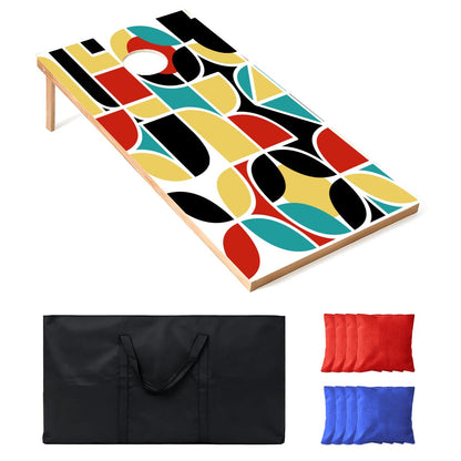The Modcentric Geometric Designed Cornhole Set 1Pcs