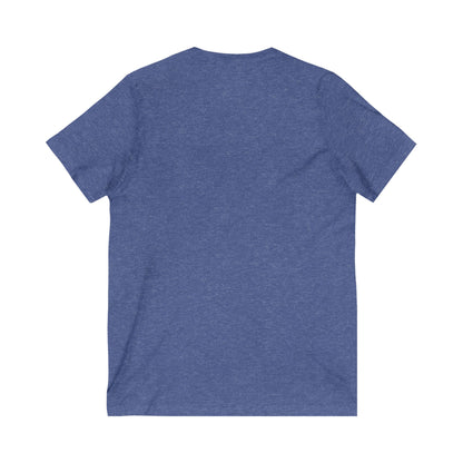 Mahjong V-Neck Tee for Game Nights, Relaxed Style for Board Game Lovers, Perfect Gift for Mahjong Enthusiasts, Casual Wear, Fun Tee