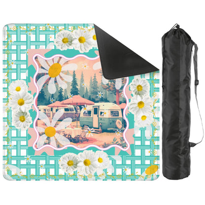 Glamper Boom Yesteryear Daisy Camping, Picnic Mahjong Mat - Splash of Color Co.