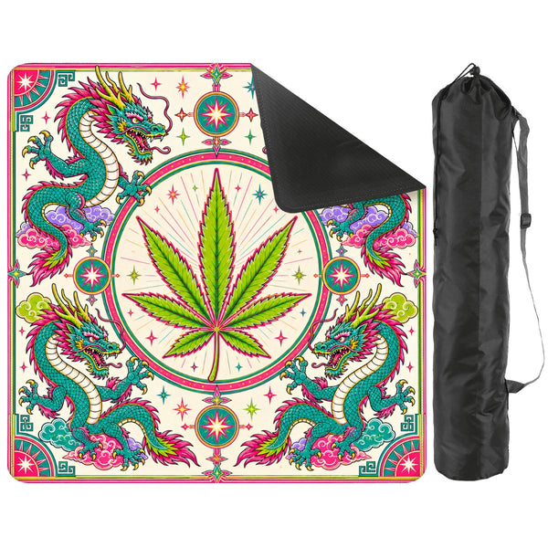 Puff The Mahjic Dragon Mahjong Mat