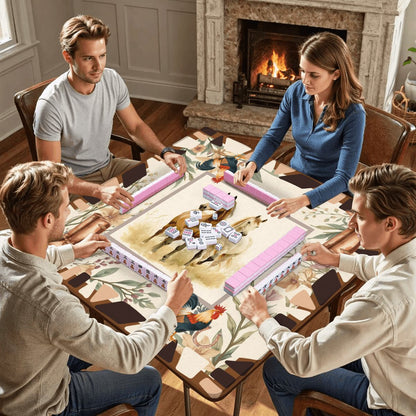 The Equestrian Mahjong Mat - Splash of Color Co.