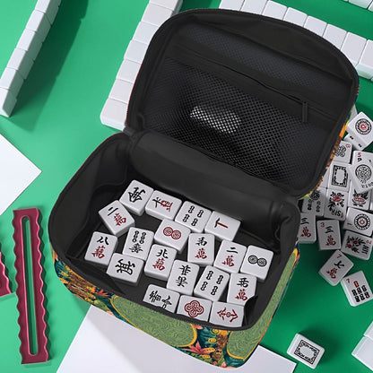 Tiki Time Infusion Portable Mahjong Tile Bag - Splash of Color Co.