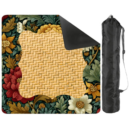 William Morris Floral Arts And Crafts Mahjong Mat