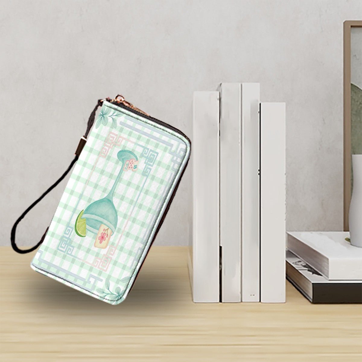 Mahjong Girls Night Clutch Wallet for Women - Splash of Color Co.