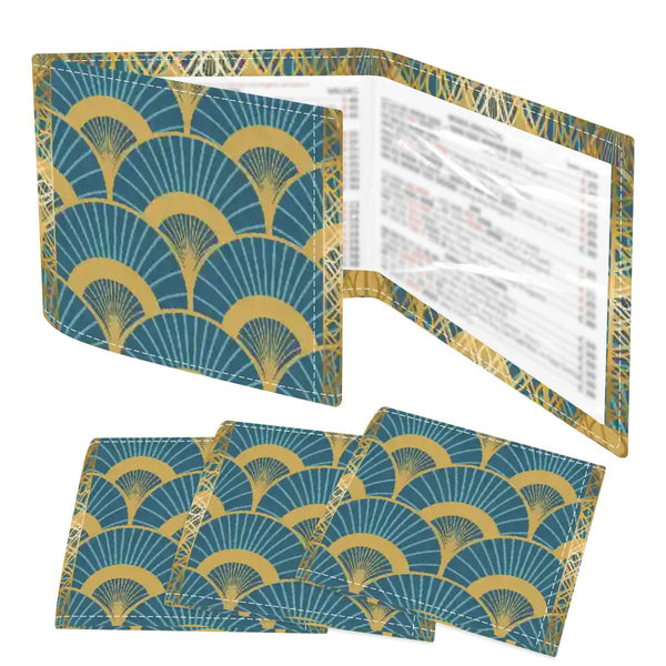 Art Deco Mahjong Lady Luck’s 4 Mahjong Card Holder with Line Finder - Splash of Color Co.