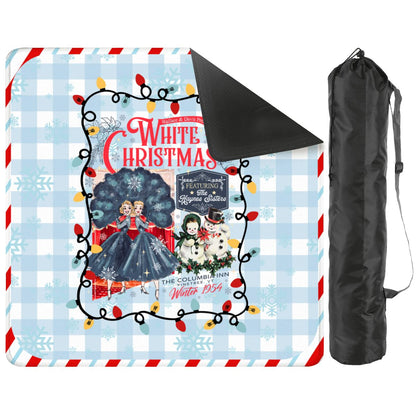 White Christmas The Haynes Sisters Sisters Mahjong Mat - Splash Of Mahj And Color Co.