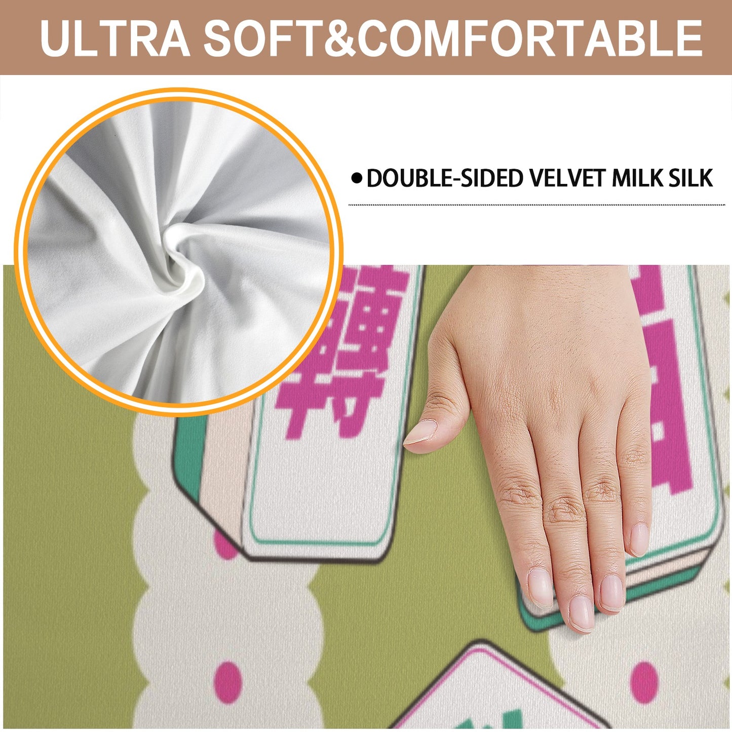 Preppy Mahjong Mahj Tiles Chair Covers Custom Chair Cover - Splash of Color Co.