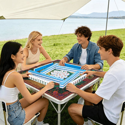 Magical Land Of Oz Mahjong Mat Sleek Surface - Splash Of Mahj And Color Co.