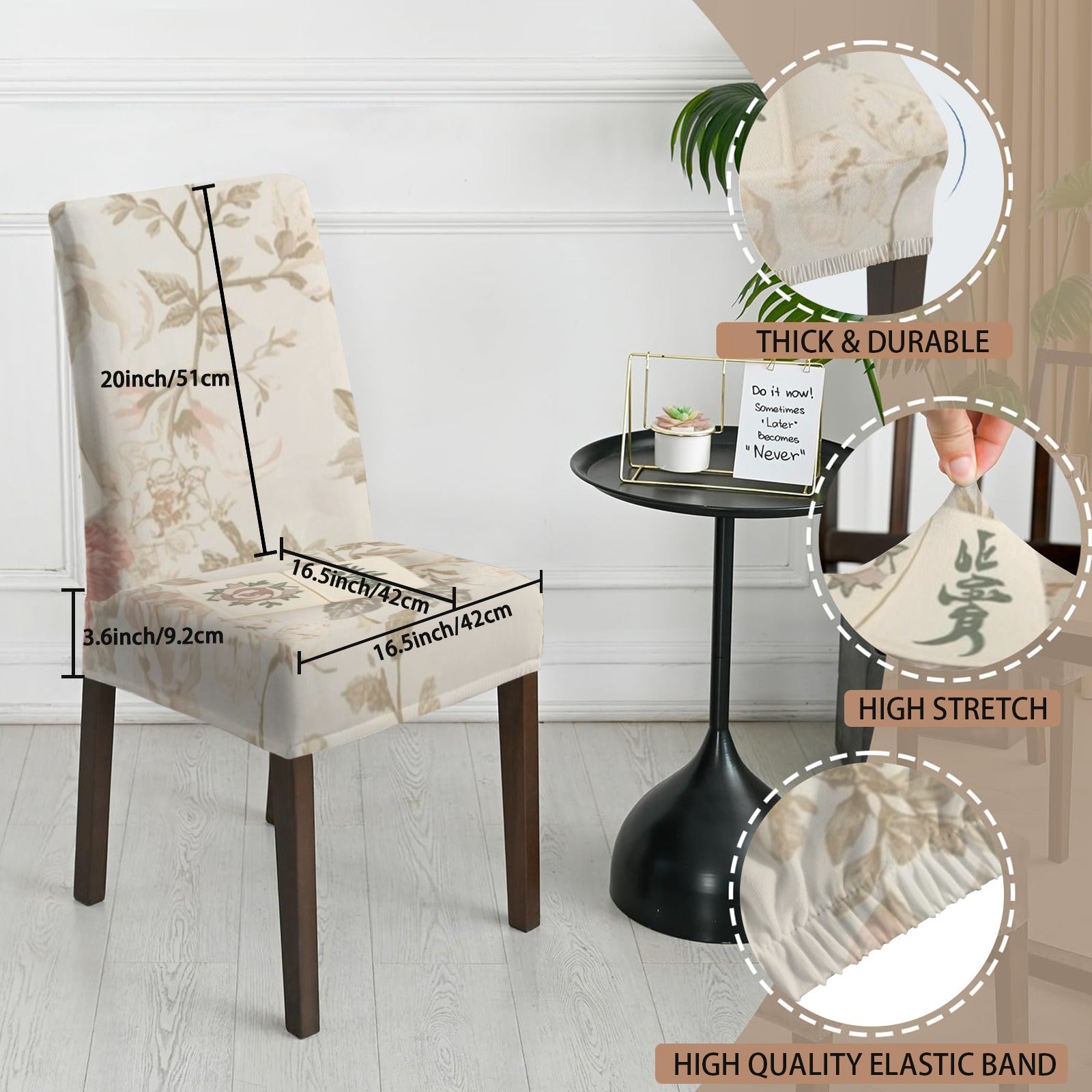 Mahjong Room Chair Covers, Watercolor Asian Design - Splash of Color Co.