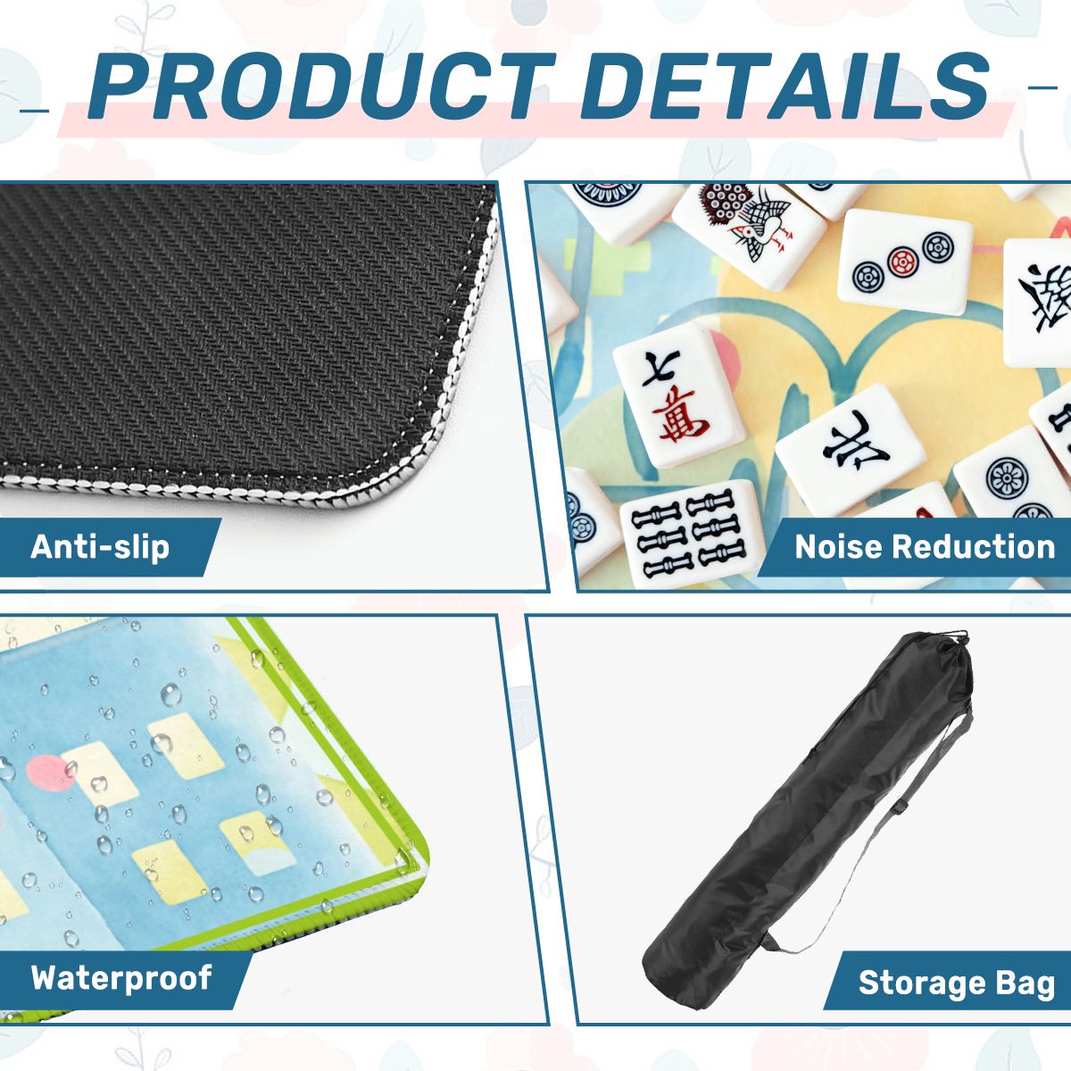 Healthcare Hero Mahjong Mat - Splash of Color Co.