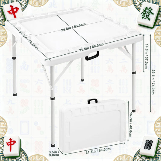 Florida Sunshine State Mini Mahj Mat And Foldable Mahjong Table - Splash of Color Co.