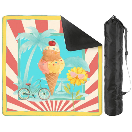 Summer Time Summer Time Mini Mahjong Mat - Splash of Color Co.