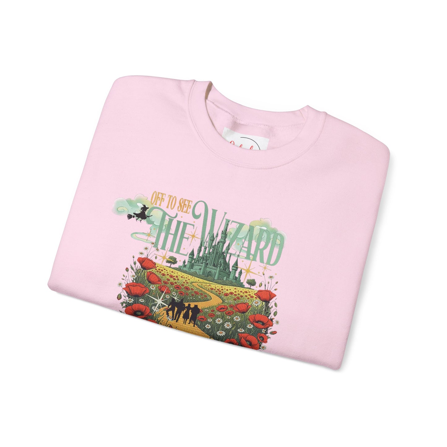 Wizard of Oz Whimsical Magical Crewneck Sweatshirt — Off To See The Wizard - Splash of Color Co.