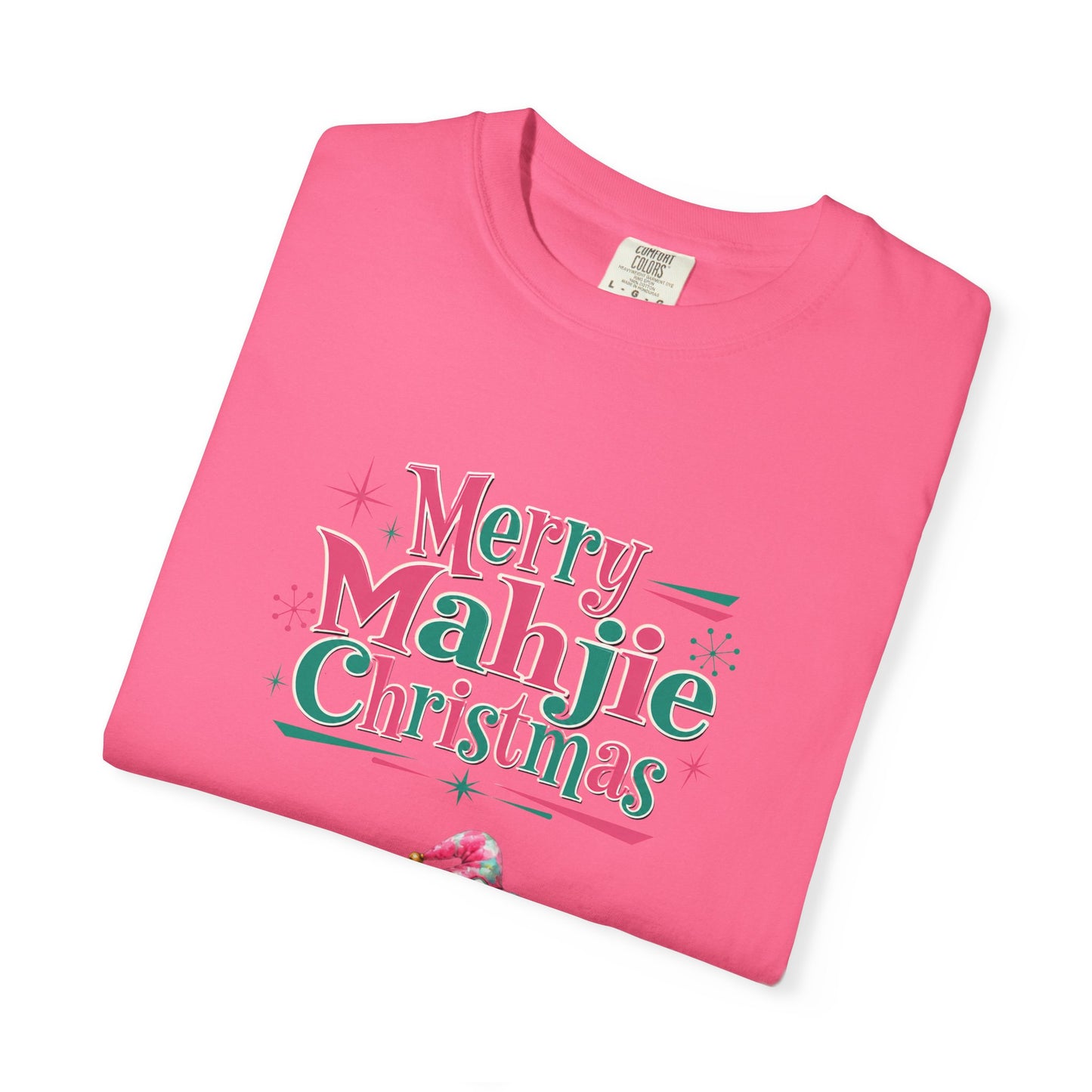 Merry Mahjie Christmas Tee, Whimsical Mahj Lover Gift