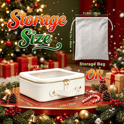 Candy Cane Nostalgic Christmas Cardinal American Mahjong Tiles And Carry Case