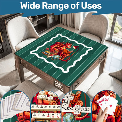Dragon Tales Book Lover Mahjong Mat - Splash of Color Co.