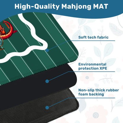 Dragon Tales Book Lover Mahjong Mat - Splash of Color Co.