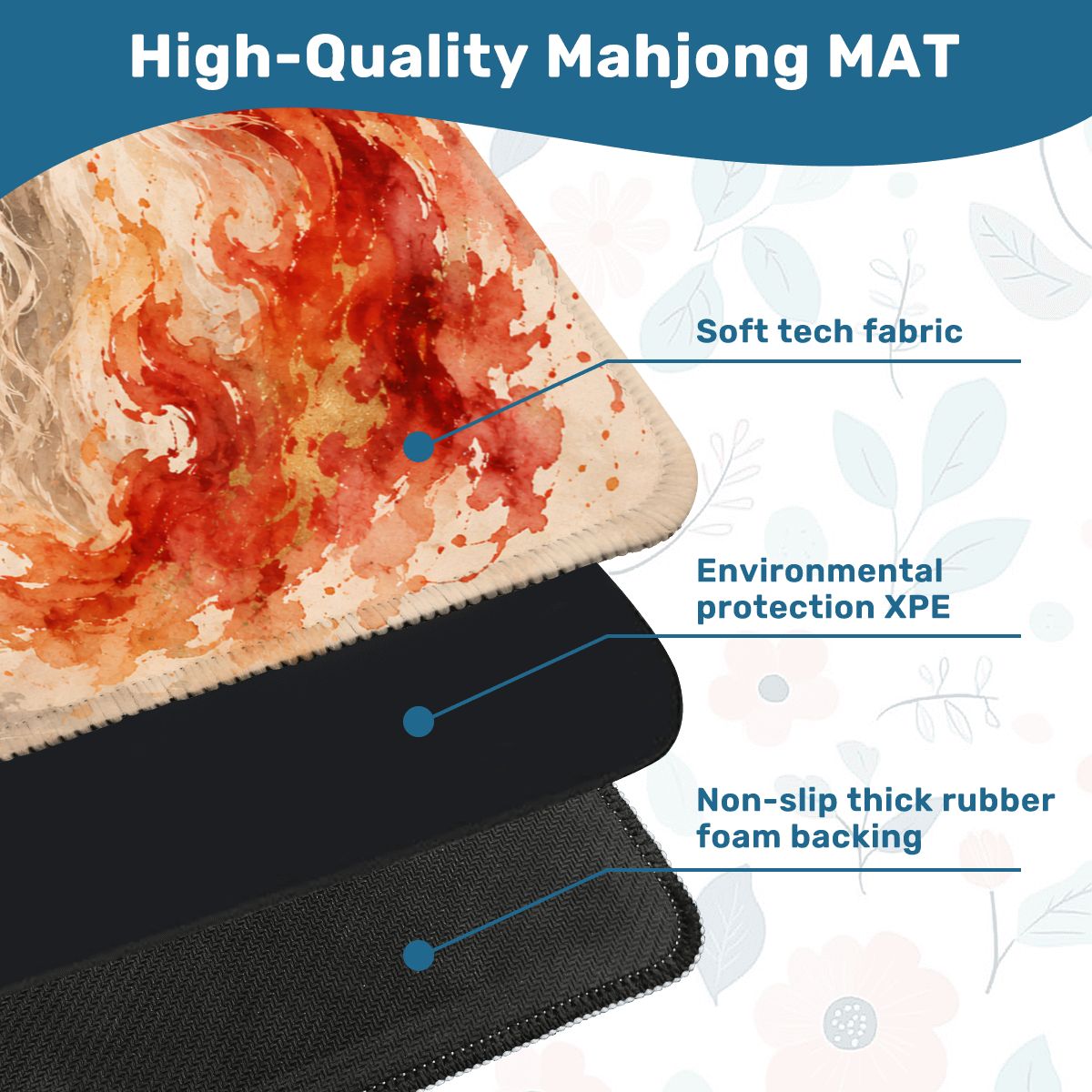 Year Of The Fire Goat Mahjong Mat